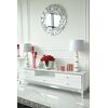New York style decorative mirror glamour silver ELISE
