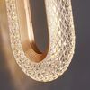 Modern chandelier, glamor pendant lamp, gold, designer, exclusive, hanging plafond VALO DOUBLE