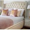 Glamour upholstered bed quilted VALENTINO