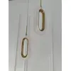 Żyrandol nowoczesny, lampa wisząca glamour, złota, designerska, ekskluzywny podwójny zwis VALO DOUBLE