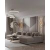 Glamorous, modern, modular, corner sofa for the living room, Italian style FIGARO