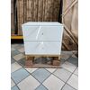 Mirror bedside cabinet with gold base for Franco Gold glamour bedroom [OUTLET] OUTLET