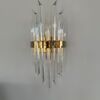 Crystal, gold, glamor wall lamp, designer wall lamp LUCY