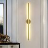 Wall lamp, gold, modern, oblong, MODERN glamorous wall lamp
