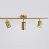 Glamorous, gold, ceiling lamp, designer, exclusive, three light points MODERN 3