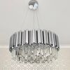 Crystal chandelier Glamour EMPIRE SILVER L 80cm