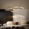 GALASSIA round, glossy, adjustable, modern, loft, gold, LED lamp, OUTLET