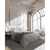 GALASSIA round, glossy, adjustable, modern, loft, gold, LED lamp, OUTLET