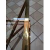 Coffee table glamor with a glass top, steel gold CONRAD OUTLET