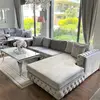 Modern corner sofa for living room, quilted, glamorous, sofa bed, New York QUEEN