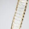 CRYSTAL XS single crystal chandelier, hanging glamour, designer gold lamp