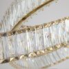 LILIBET M glamorous crystal chandelier, modern, designer, gold hanging lamp