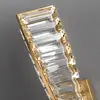 Kinkiet kryształowy złoty nowoczesny, designerska lampa ścienna glamour CRYSTAL