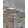 GALASSIA round, glossy, adjustable, modern, loft, gold, LED lamp, OUTLET