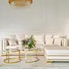 Corner sofa with slats, modern corner sofa, for the living room, extendable, designer gold with slats MONACO