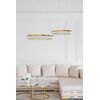 BELLINI crystal chandelier gold, designer, exclusive in a modern style, ring, hanging lamp