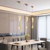 CRYSTAL XS single crystal chandelier, hanging glamour, designer gold lamp