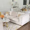 Glamour upholstered sofa, modern QUEEN