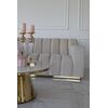 Designer glamour sofa for the living room gold LONDON