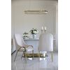 Glamor chair with armrests, modern, upholstered, designer, for the dining room, for the dressing table, beige gold SAVOY
