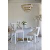 Luxurious dining stool glamour, beige, white PALACE