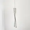 CRYSTAL XS single crystal chandelier, hanging glamour, designer silver lamp