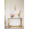 Crystal wall lamp CRYSTAL gold, glamorous, oblong, designer wall lamp