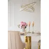 Crystal chandelier CRYSTAL L gold, glamour, exclusive, modern two-level ring