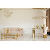 CRYSTAL XL gold crystal chandelier, glamour, exclusive, modern three-level ring
