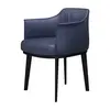 Modern, upholstered leather designer chair MODERN