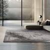 Exclusive modern anthracite rug for the living room or study, RITZ