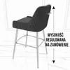 Nowoczesny hoker luksusowy  regulowana wysokość