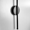 Modern Black Oblong Metal Wall Sconce MODERN