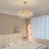 Modern Designer Crystal Chandelier in Gold from Queen
