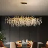 Modern Designer Crystal Chandelier in Gold from Queen