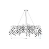Modern Designer Crystal Chandelier in Gold from Queen
