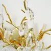 Gold crystal, glamor, modern wall lamp, QUEEN