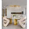 Modern Designer Crystal Chandelier in Gold from Queen