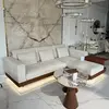 Sofa narożna z półką, nowoczesny narożnik, do salonu NAPOLEONE