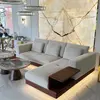 Sofa narożna z półką, nowoczesny narożnik, do salonu NAPOLEONE