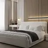 Modern minimalist upholstered bed LUCCA