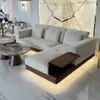 Sofa narożna z półką, nowoczesny narożnik, do salonu NAPOLEONE