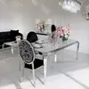 Exclusive dining chair, glamor, modern, steel black, silver MEDUSA