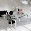Exclusive dining chair, glamor, modern, steel black, silver MEDUSA