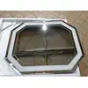 RARE SILVER glamor geometric mirror in a silver frame, 80x100 OUTLET