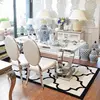 Modern glamor dining table white glass steel top silver MARCELLO OUTLET 220cm
