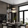 Designerska lampa wisząca nowoczesna z czarnym wykończeniem PLATER