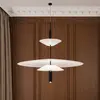 Designerska lampa wisząca nowoczesna z czarnym wykończeniem PLATER