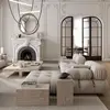 Glamor sofa, modern, modular, corner, for the living room, designer corner sofa boucle NICEA