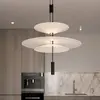 Designerska lampa wisząca nowoczesna z czarnym wykończeniem PLATER